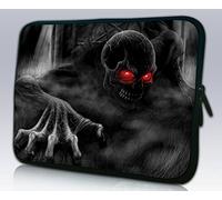 15"-15.6” inch Laptop Case Bag Pouch Protective Skin Cover Bag Water-Resistant Neoprene Notebook Computer Pocket Tablet Briefcase Multi-Color by Funky Planet Bags Cases (Demon)