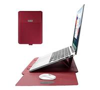 15-15.6 Inch Laptop Protective Cover Protective Bag, Suitable for MacBook Pro 15 Inch 15.6-Inch Dell Lenovo HP Acer Samsung Sony Chromebook Protective Cover (15-15.6 inch, Red)