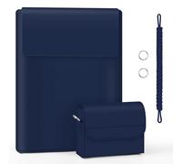 15-16" Sleeve, Thin PU Leather Portable Bag Compatible with MacBook Pro 16 2019-2021 M1 Pro M1 Max (A2485 A2141), Compatible with MacBook Pro 15 2010-2019 (A1990 A1707 A1398)
