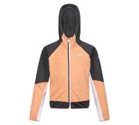 (15-16 Years, Apricot Crush/Seal Grey) Regatta Childrens/Kids Prenton II Hooded Soft Shell Jacket