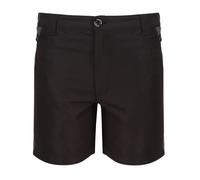 (15-16 Years, Black/Seal Grey) Regatta Childrens/Kids Sorcer Mountain III Shorts