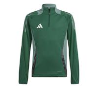 (15-16 Years, Dark Green) Adidas Childrens/Kids Tiro 24 Funnel Neck Raglan Top