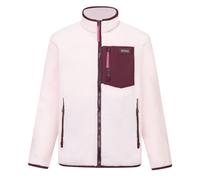 (15-16 Years, Pink Haze/Fig) Regatta Childrens/Kids Frankie Colour Block Fleece Jacket
