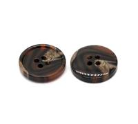 15/18/20/23/25 mm Resin 4-Hole Buttons, Suitable for Clothing Coats, Suit Jackets, Windbreakers, DIY Handmade Sewing Accessories