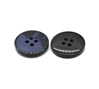 15/18/20/23/25mm 4-Hole Resin Buttons, Suitable for Clothing, Jackets, Suits, Windbreakers, Handmade Decorations