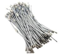 15/20/25CM Stainless Steel Keychain Cable, 1.5mm Wire With 3.5mm Screw Lock, 10pcs For Secure Key Rings And DIY Gadgets(20cm)