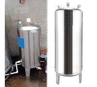 15/25/40/50/65/80/100 Gal Well Pressure Tank, Stainless Steel Vertical Pump Pressurized Water Storage Tanks, For PUM/Water System(15.8Gal/60L(60x40cm/23.6x15.7in))