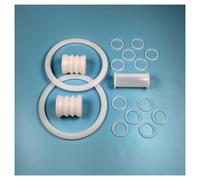 15+2PCS Ice Cream Machine Replacement Parts - Silicone Seal Rings Tube Components，Compatible with VEVOR/YKF