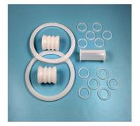 15+2PCS Spare Parts .Compatible for VEVOR. Ice Cream Makers Silicone Seal Rings Tube Components of Soft Serve Ice Cream Machines Fittings