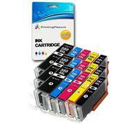15 (3 SETS) Compatible PGI-580/CLI-581 XXL Printer Ink Cartridges for Pixma TR7550 TS6151 TS6251 TS705 TS8152 TS8251 TS8252 TS9550 TS9551C | PGI-580PGBK CLI-581BK CLI-581C CLI-581M CLI-581Y XXL