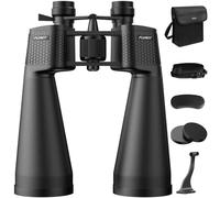 15-35x70 Binoculars for Adults High Powered, 35x HD Zoom for Stargazing & Bird Watching, Waterproof Binocular with Tripod Adapter, Ideal Essentials for Cruise Ship, Travel, Camping, Outdoor, Hunting