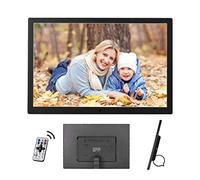 15.4-inch Digital Photo Frame, High-definition with Body-sensing Remote Control, Automatic Adjustment Of Display Direction (Black)