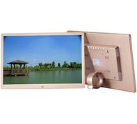 15.4-inch Digital Photo Frame, Supports HD Input, Comes with Video Player, Stable Performance and Simple Operation (Black)