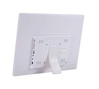 15.4-inch Smart Digital Photo Frame, High Resolution, Clear Image, Multifunctional Electronic Advertising Player (White)