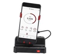 15.5 x 11.8cm/6.1 x 4.6in Mobile Phone Shaker with USB Cable, Left Right Swing Steps Counter Cellphone Pedometer Cellphone Pedometer Accessories