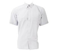 (15.5inch, White) Dickies Short Sleeve Cotton/Polyester Oxford Shirt / Mens Shirts