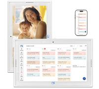15.6"Digital Calendar & Chore Chart,1080P Full HD WiFi Smart Touchscreen Interactive Display for Family Schedules and Meal Planning,32G AI Picture Frames Function Include Desk Stand & Wall Mountable