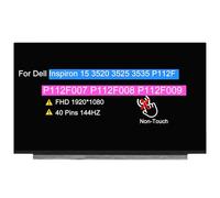 15.6" for Dell Inspiron 15 3520 3525 3535 P112F P112F007 P112F008 P112F009 (After 2020) FHD 1920x1080 40 pins 144HZ LCD Non-Touch Screen Replacement Display Panel (Not for Touch)