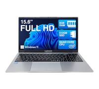 15.6" Full HD Laptop - 8GB RAM 512GB SSD, Windows 11 Home OS, J4125 Quad-Core CPU, AC WIFI, RJ45, Integrated Webcam - S15 N2 15 Inch Lightweight Laptop