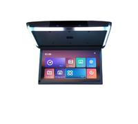 15.6 in Display Digital Screen Car Roof Monitor Lcd Flip down Screen Overhead Multimedia Video Ceiling Roof Mount(Beige 15.6 inch)