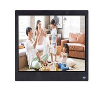 15.6 Inch Digital Picture Frame with IPS Display High Resolution USB SD SDHC with Built in Clock and Calendar Gift Present for Family Friends,Digital Photo Frame, (Black 15.6)