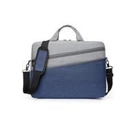 15.6 inch Laptop Carrying Case Messenger Shoulder Bag for Laptop or Tablet Durable Briefcase for Work School (Blue,L41 xW7x H30 cmL16.14”×W2.76”×H11.84”)
