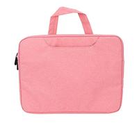 15.6 Inch Laptop Case, Laptop Sleeve with Plush Lining, Shock Absorption and Crush, Three Layers Protective Laptop Bag for Travel and Daily Use, Durable Canva (Pink 13 inches)