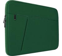 15.6 inch Laptop Case, Shockproof Protective Computer Carrying Cover with Front Pocket, Briefcase Handbags Laptop Bag for 15.6 inch HP, Dell, Acer, Asus, Notebook, Dark Green