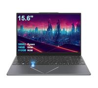 15.6 Inch Laptop Computer, with 4-Core Ryzen 5 3500U Processor 16GB RAM 512GB SSD, Fingerprint Login, Backlit Keyboard, 1920 x 1080 IPS Fast Performance Laptops for Work, Students & Business