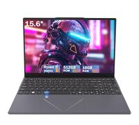15.6 Inch Laptop Computer, with 4-Core Ryzen 5 3500U Processor 16GB RAM 512GB SSD, Fingerprint Login, Backlit Keyboard, 1920 x 1080 IPS Fast Performance Laptops for Work, Students & Business