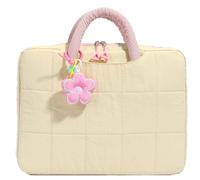 15.6 Inch Laptop Sleeve Case Lightweight Puffy Laptop Computer Bag for 15.6 Notebook/Lenovo IdeaPad ThinkPad/HP Pavilion 15 Envy 15/Dell XPS 15/Asus Briefcase Handbag for Women