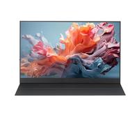 15.6 Inch Portable Monitor, 1920 * 1080P FHD IPS Laptop Monitor, USB C HDMI Ultra-Thin Display, 16:9 Widescreen TFT LCD Display for Laptop PC Phone Mac Xbox PS4/5,Black-15.6''
