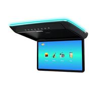 15.6-Inch Roof Monitor - Car DVD Player with 1920 * 1080IPS, HDMI, AV, USB, TF, Region Free DVD, FM Transmitter, Built-In Speaker, Mirror Link Support