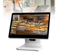 15.6 Inch Touch Screen PC POS Systems for Small Business, All in One Smart Touch Screen Cash Register POS System, For Business Restaurants Retail,pos,pos system
