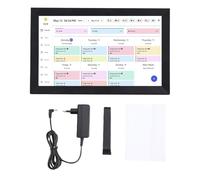 15.6 Inch Touchscreen Smart Digital Calendar, 1080P HD Interactive Display Wall or Desk Mountable Planner Digital Calendar WiFi APP 32G Memory for Family Meal Planner Chore Chart