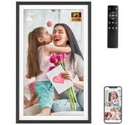 15.6-inch WiFi Picture Frame Smart Digital Photo Frame - Large Digital Photo Frame with FHD Wide View Angle, Remote Control, 32GB, Wall Mountable, Easy to Share Photo Video via App Email, Free Cloud
