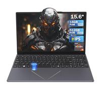 15.6" Laptop PC 16GB DDR4 512GB SSD, HD Laptop AMD Ryzen 5 3500U Processor AMD Integrated Graphics Computer with Touch ID 2.4/5G WiFi Bluetooth 2xUSB 3.0 for Office/Gaming laptop(Ryzen 5 3500U)