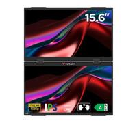 15.6" Verbatim Portable Dual Screen Monitor, IPS, 1920x1200, 10ms, 1000:1, 250cd
