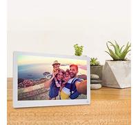 15.6in 1080P IPS Body Induction Digital Photo Frame for Video Picture Playback Music Clock Calendar (UK Plug)