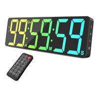 15.7" Digital Wall Timer, 99H Countdown & Count Up with Remote Control