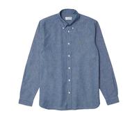 (15.75in, Blue) Lacoste Mens Chambray Slim Shirt