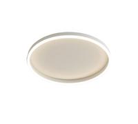 15.7in Round Simple Room Close to Ceiling Lamp 3000K/4500K/6000K Ceiling Light LED 25W Energy Saving Chandelier.White White