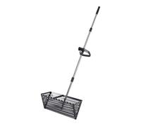 15.8" Sand Rake, Premium Beach Tool with Wide Trapezoidal Head, Detachable Long Handle, Ideal for Sand Comb, Raking, and Treasure Hunting
