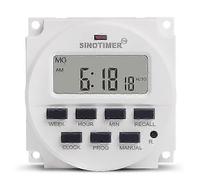 15.98 Inch LCD Digital Timer 12V DC Programmable Time Switch TM618N-4