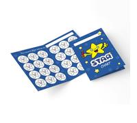 15 A6 Pocket Star Reward Charts For 30mm Stickers