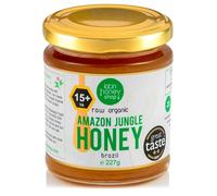 15+ Active Raw Organic Amazon Jungle Honey Brazil, 227g. Equal to 15+ Manuka. Certified Organic. 2-Star Great Taste Award. Unpasteurised Crystallised Set with Enzymes and Pollen - Latin Honey Shop