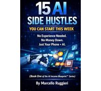 15 AI Side Hustles You Can Start This Week: No Experience Needed. No Money Down. Just Your Phone + AI. (AI Income Blueprint™)