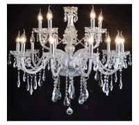 (15 Arms) 8006 Genuine K9 Crystal Chandelier Clear 2, 6, 8, 10, 15, 24, 32 ARMS