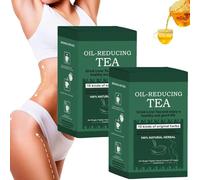 15 Bag/Box Oil Reducing Tea for Liver, Herbal Chinese Tea for Liver,10 Herbal with Excellent Formula, Oil Cleansing Tea for Liver, Oil-Reducing Tea Herbal Chinese Tea (2pcs)