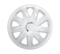 NRM Drift Wheel Trims 15 Inch Set of 4 White